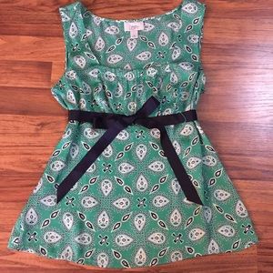 Green Paisley Cami